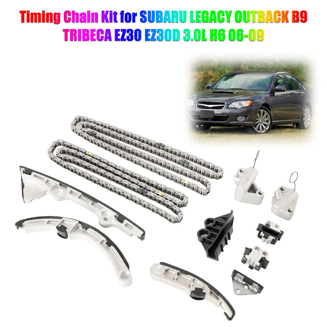 2006–2009 Subaru Legacy EZ30D 3.0L Steuerkettensatz 13144AA090 13144AA012 13144AA021 13144AA031 13144AA051 13142AA020