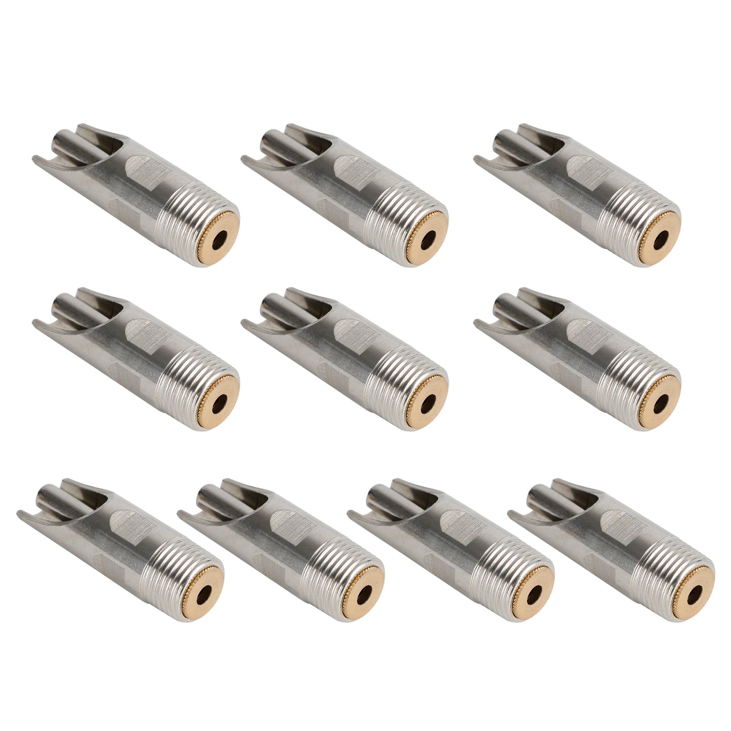 10 Stück 1/2" NPT Schweine-Nippeltr?nke, automatische Tr?nke, Futterspender, Edelstahl, Fedex Express