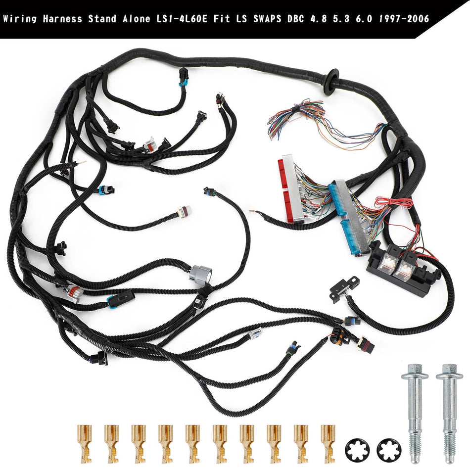 1997-2006 LS SWAPS DBC 4.8 5.3 6.0 Kabelbaum Stand Alone LS1-4L60E Für Generic