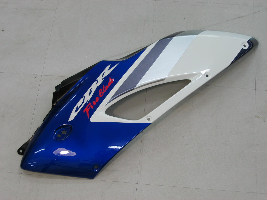 Amotopart 2004-2005 CBR1000 Honda Kit de carénage blanc et bleu