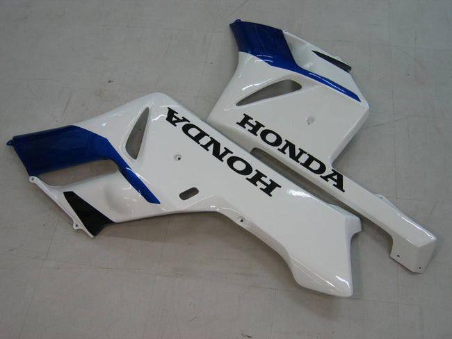 Amotopart 2004-2005 CBR1000 Honda Kit de carénage blanc et bleu