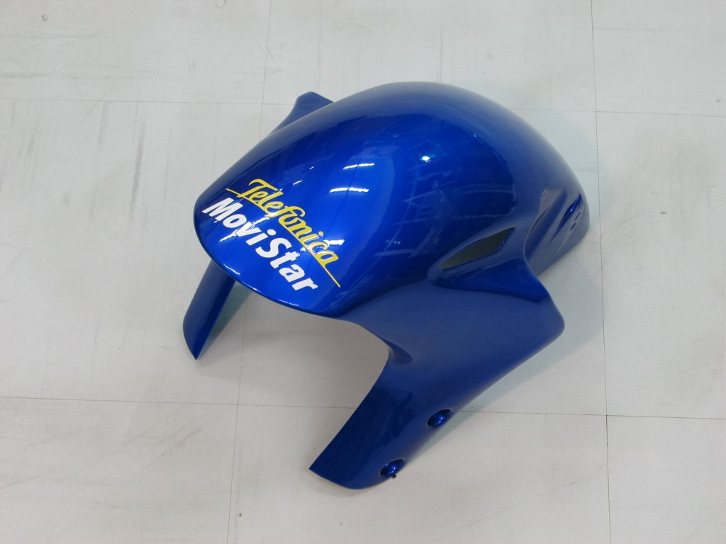 Amotopart-Verkleidungen Honda CBR1000RR 2004-2005 Verziehung Movistar Racing Blue Checker Verkleidungskit