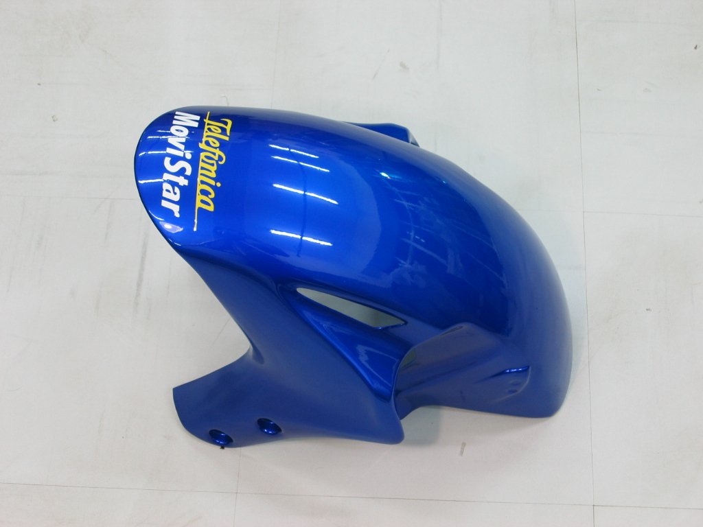 Amotopart-Verkleidungen Honda CBR1000RR 2004-2005 Verziehung Movistar Racing Blue Checker Verkleidungskit