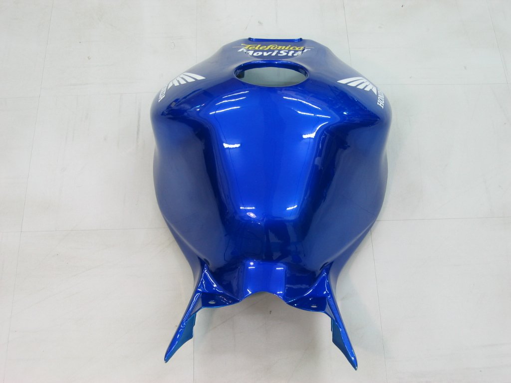 Amotopart-Verkleidungen Honda CBR1000RR 2004-2005 Verziehung Movistar Racing Blue Checker Verkleidungskit