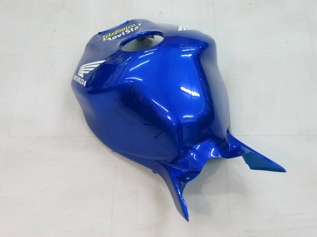 Amotopart-Verkleidungen Honda CBR1000RR 2004-2005 Verziehung Movistar Racing Blue Checker Verkleidungskit