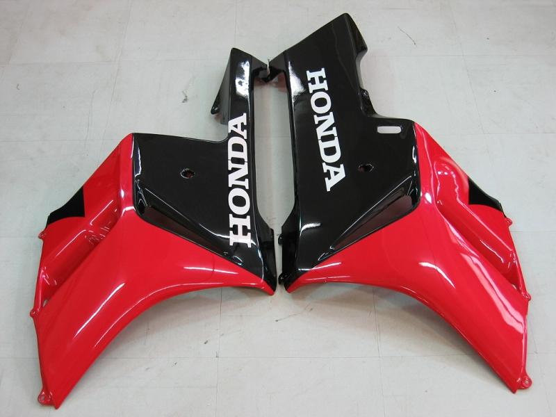 Amotopart Carénages Honda 1000RR 2004-2005 Carénage Rouge Noir CBR Racing Kit Kit
