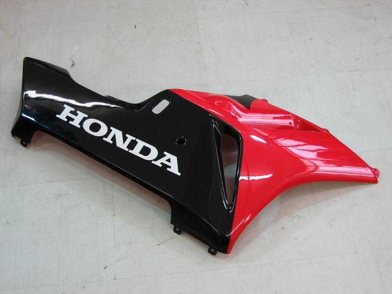 Amotopart Carénages Honda 1000RR 2004-2005 Carénage Rouge Noir CBR Racing Kit Kit