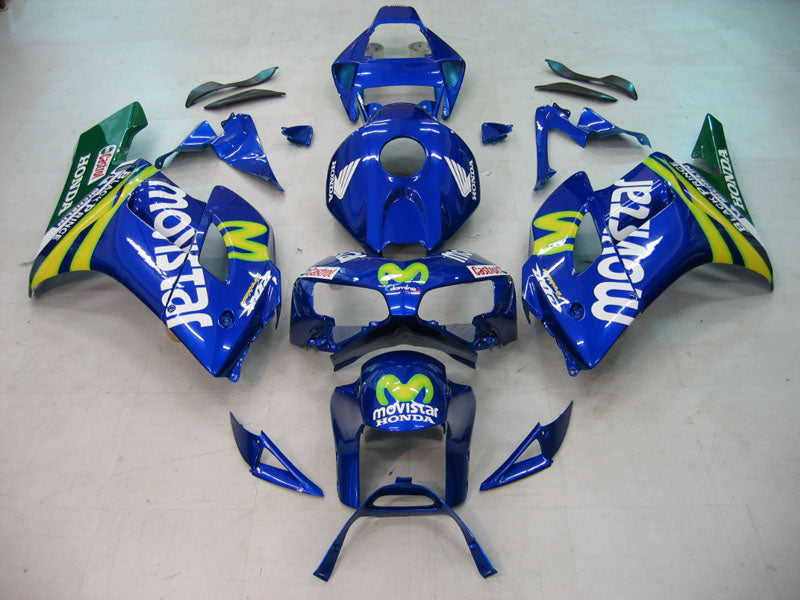 Amotopart 2004-2005 CBR1000 Honda Carénage Bleu Kit