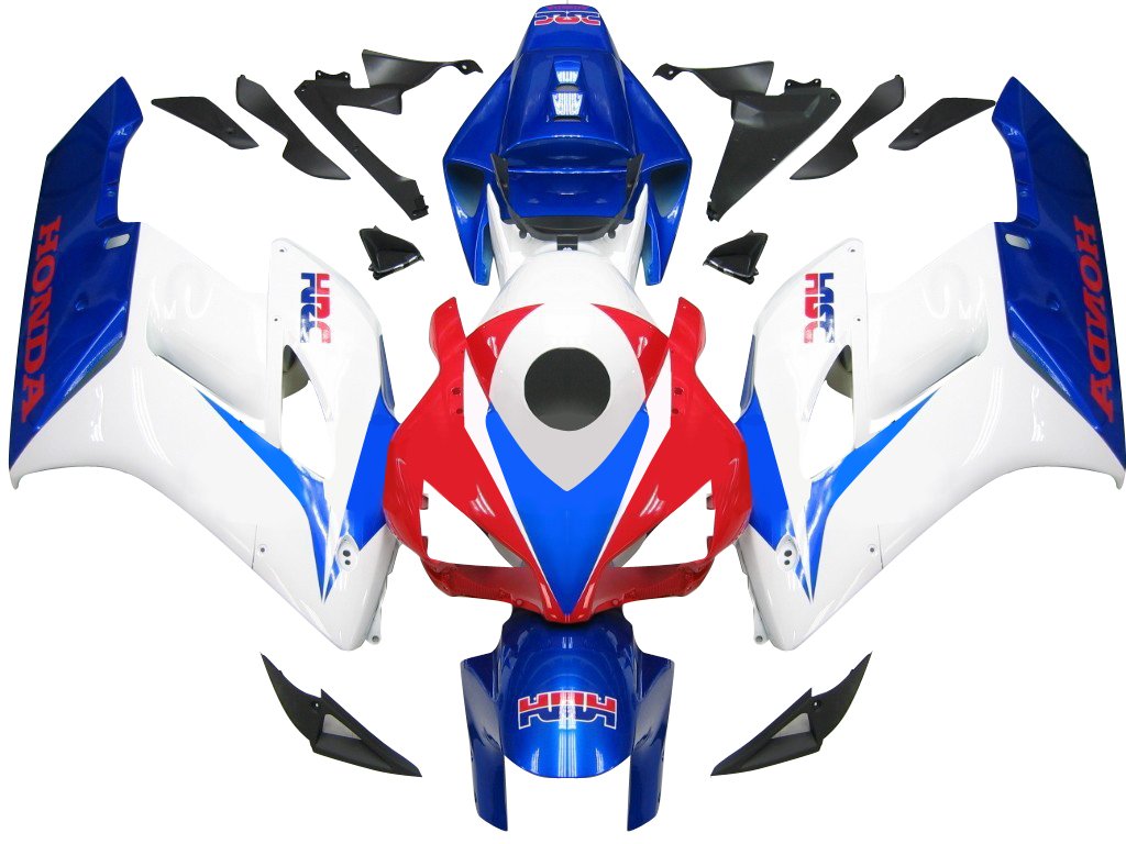 Amotopart-Verkleidungen Honda CBR1000RR 2004-2005 Verkleidungsverkleidung rot wei? blau HRC Rennspeicher Kit