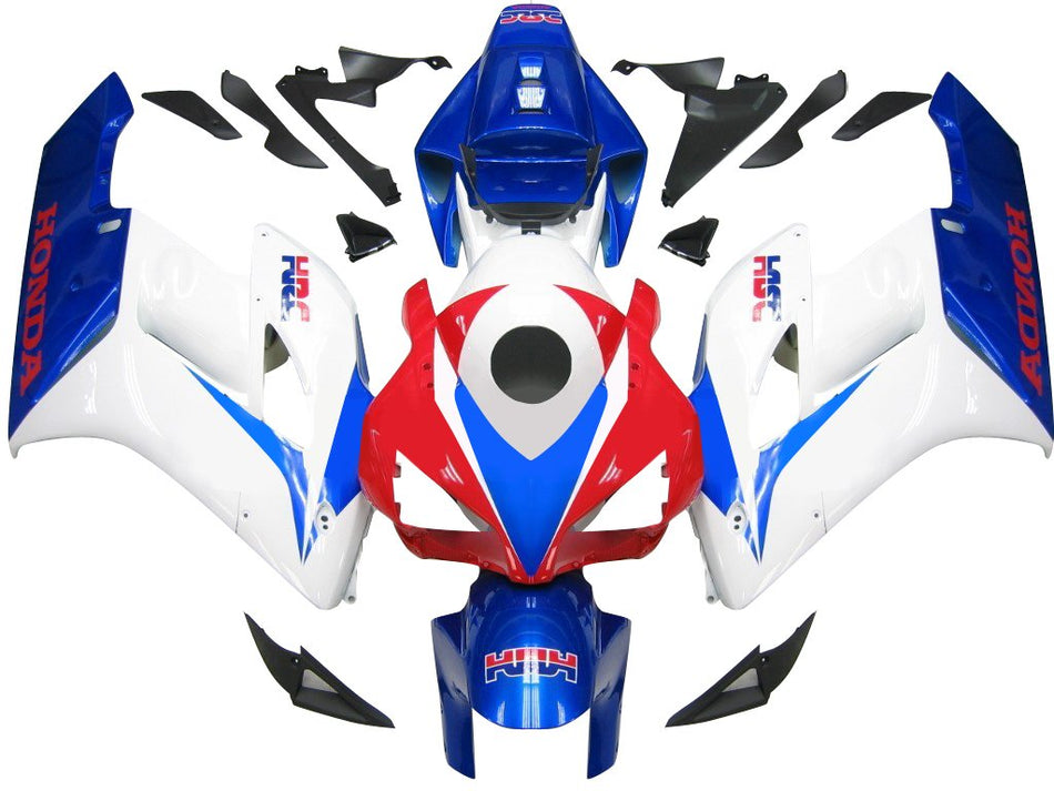 Carénages Amotopart Honda CBR1000RR 2004-2005 carénage carénage rouge blanc kit mémoire bleu HRC racing