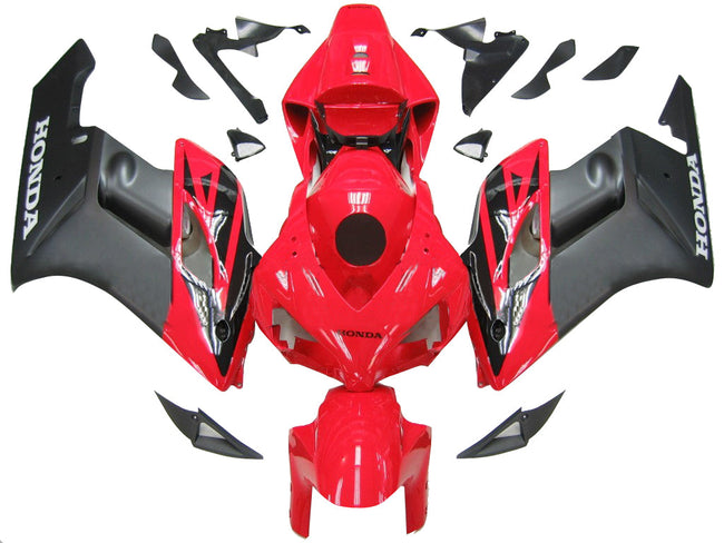 Amotopart 2004-2005 Honda CBR1000 Verkleidung Red & Black Kit