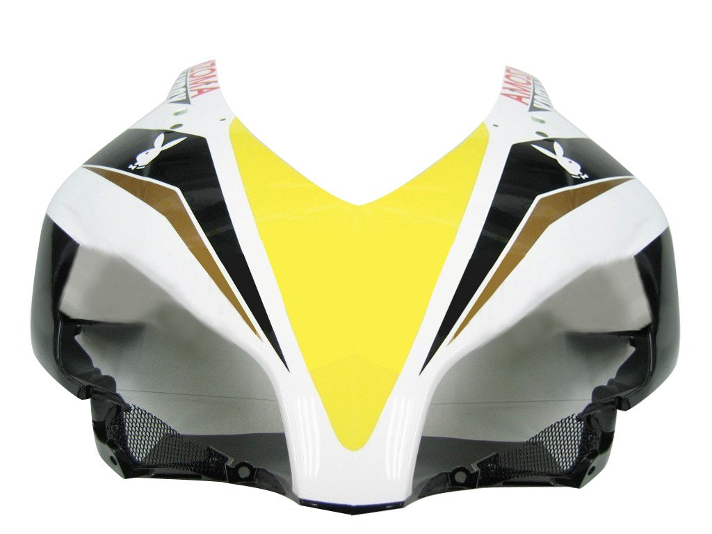 Amotopart-Favoritings Honda CBR1000RR 2004-2005 Abzugsspiel-Rennspannungskit Black White Abzugskit