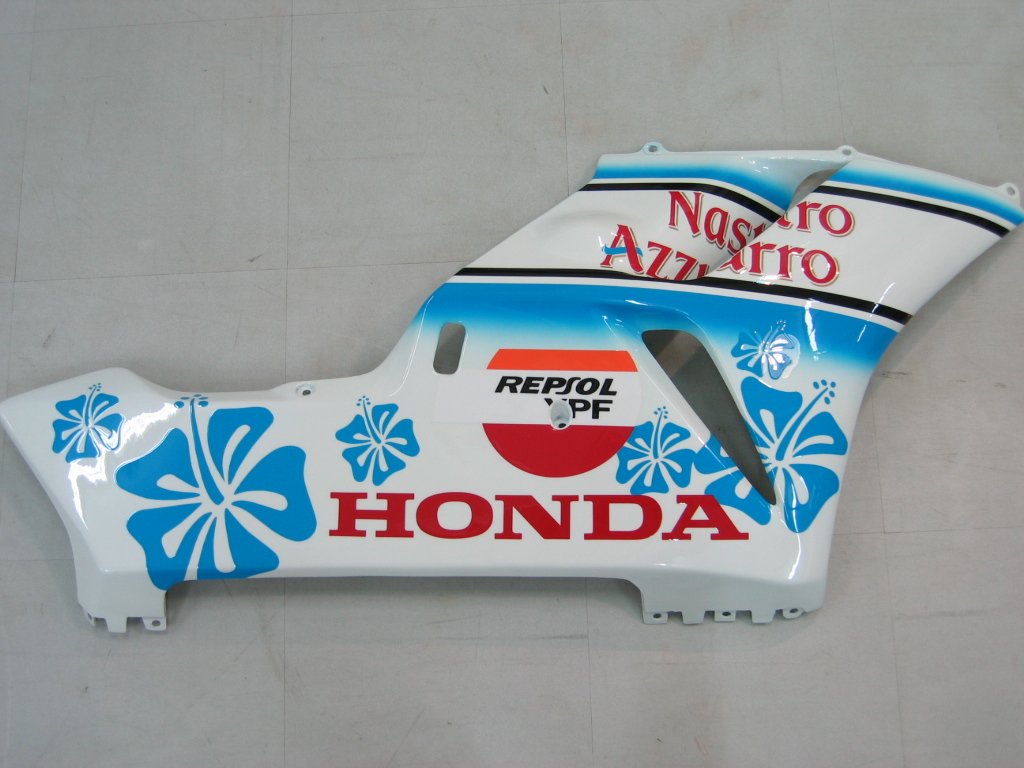 Amotopart Carénages Honda CBR1000RR 2004-2005 Carénage Multicolore No. 46 Floral Racing Accessing Kit