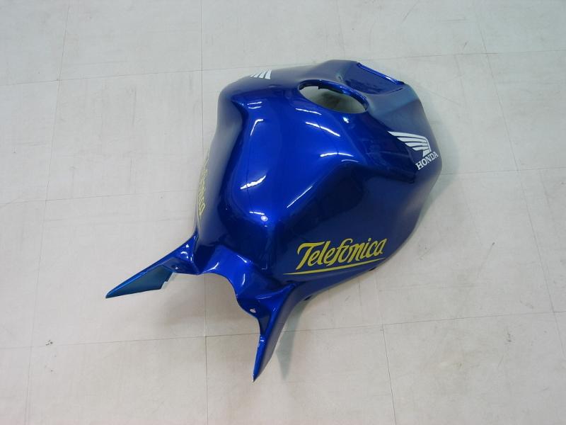 Amotopart Verkleidung Honda CBR1000RR 2006-2007 Verziehung Movistar Racing Blue & Green Abzugskit