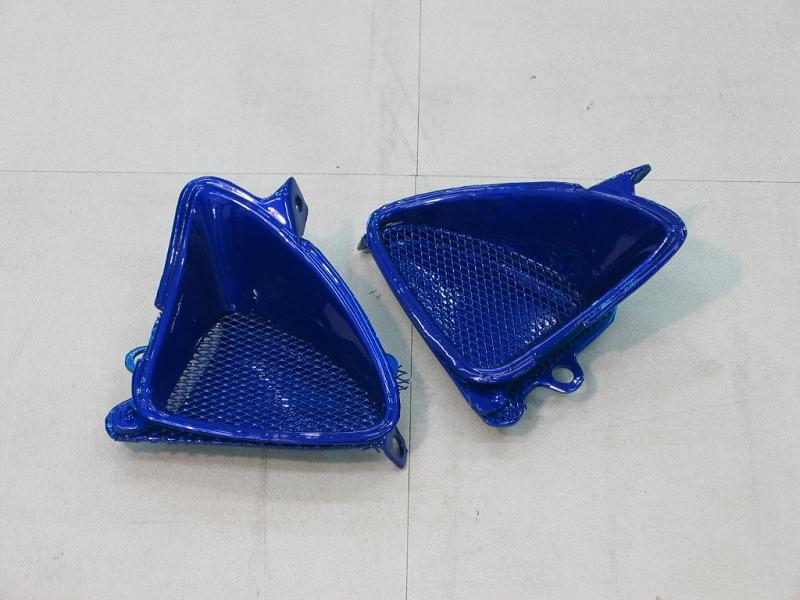 Amotopart Verkleidung Honda CBR1000RR 2006-2007 Verziehung Movistar Racing Blue & Green Abzugskit