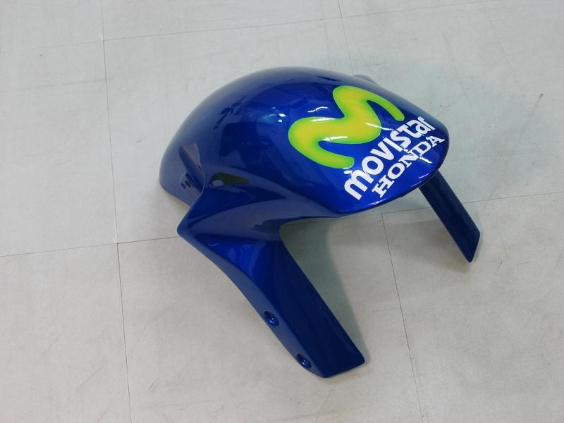 Amotopart Verkleidung Honda CBR1000RR 2006-2007 Verziehung Movistar Racing Blue & Green Abzugskit