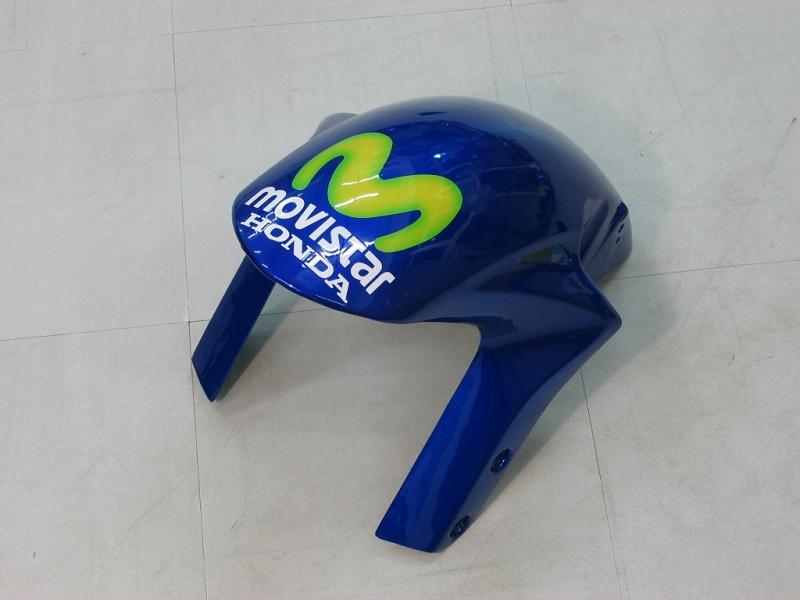 Amotopart Verkleidung Honda CBR1000RR 2006-2007 Verziehung Movistar Racing Blue & Green Abzugskit