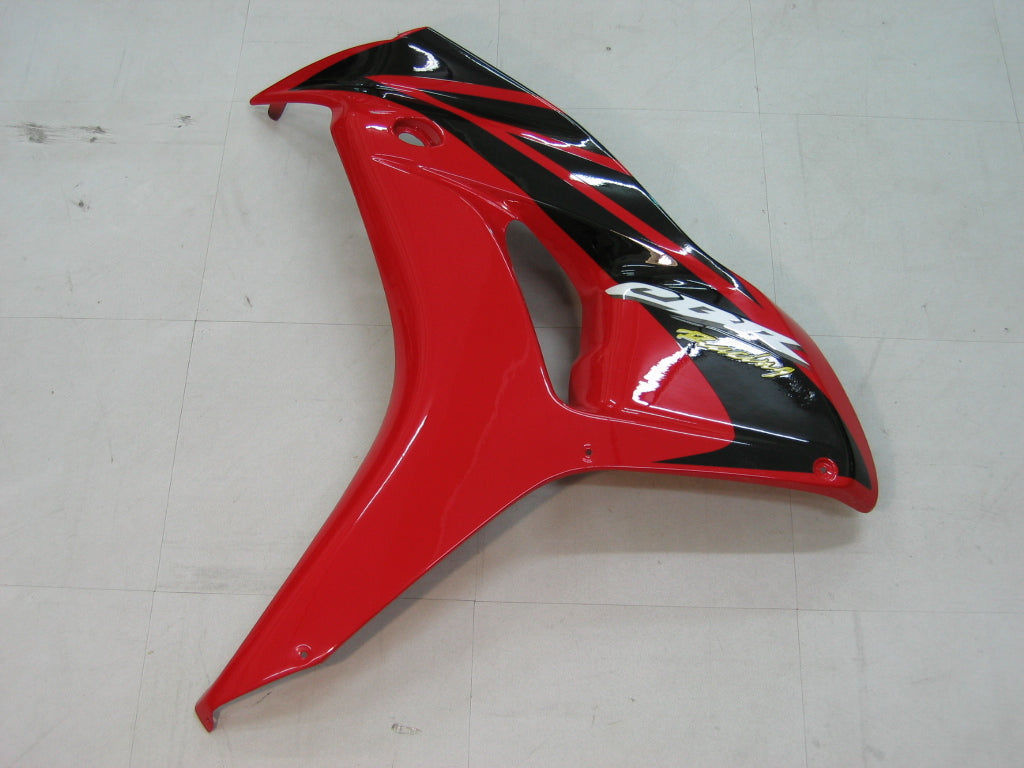 Amotopart 2006-2007 Honda CBR1000 Verkleidung Red & Black Kit