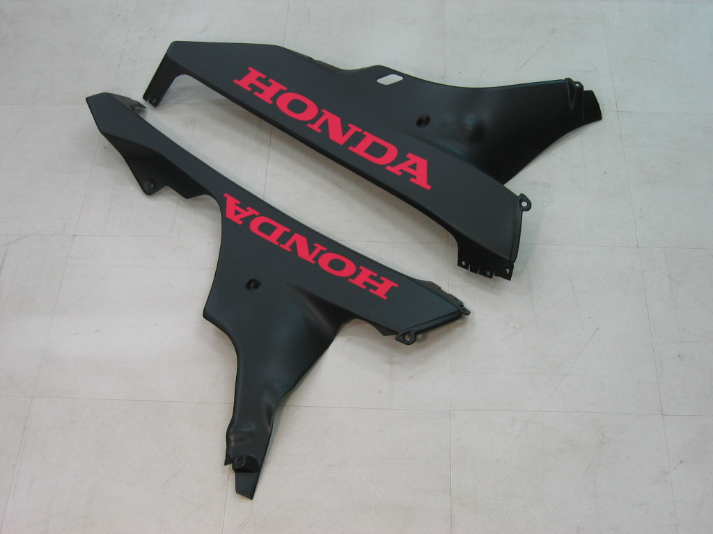 Amotopart 2006-2007 Honda CBR1000 Carénage Orange &amp; Noir Kit