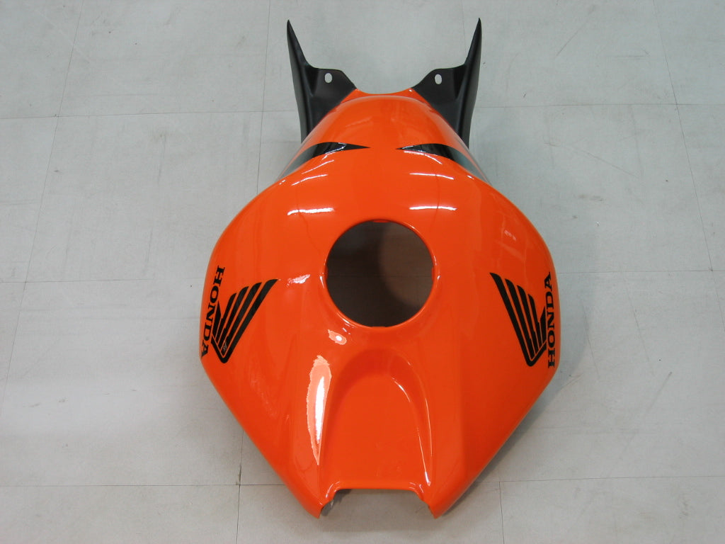 Amotopart 2006-2007 Honda CBR1000 Carénage Orange &amp; Noir Kit