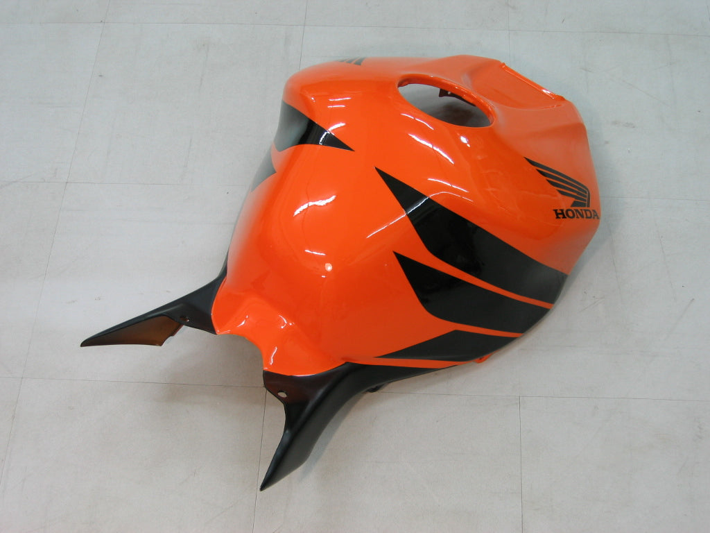 Amotopart 2006-2007 Honda CBR1000 Carénage Orange &amp; Noir Kit