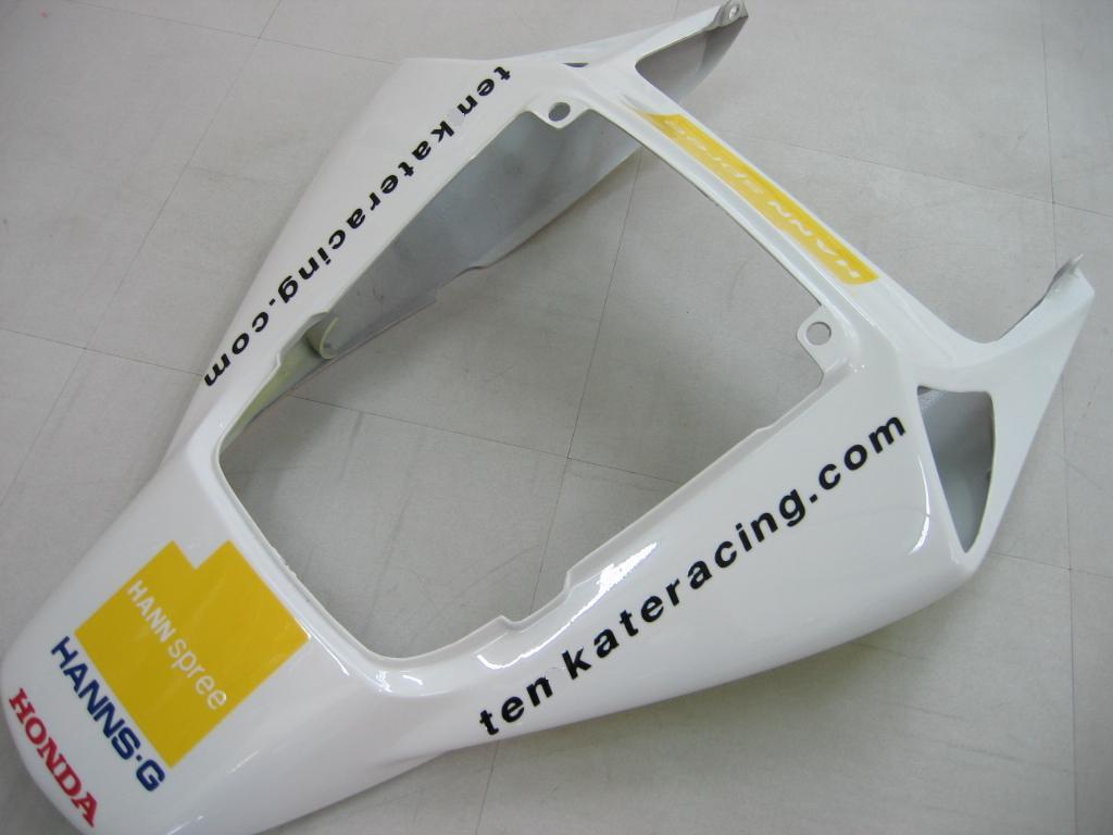 Carénages Amotopart Honda CBR1000RR 2006-2007 carénage blanc N ° 52 Hannspree Racing kit de déclenchement