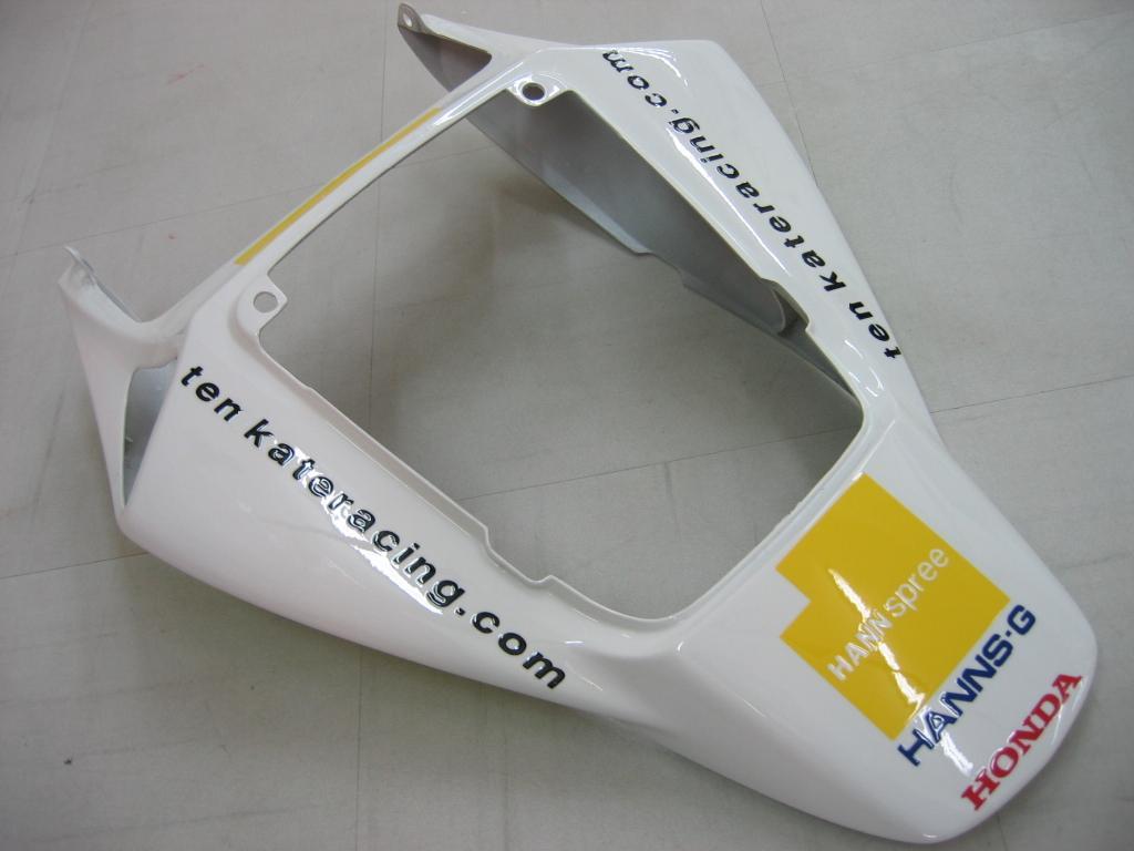 Carénages Amotopart Honda CBR1000RR 2006-2007 carénage blanc N ° 52 Hannspree Racing kit de déclenchement