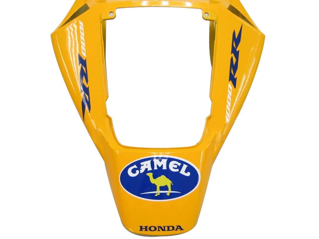 Amotopart-Verkleidungen Honda CBR1000RR 2006-2007 Verkleidungsverkleidung gelbblaues Kamel-Rennspeicher Kit