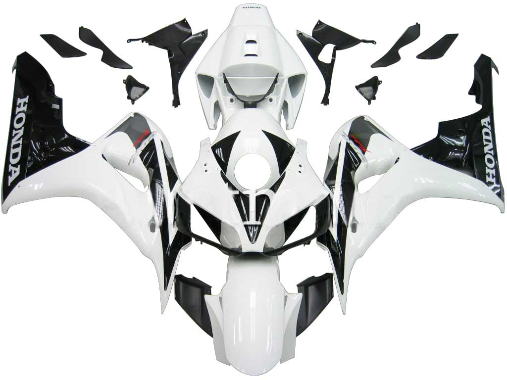 AMOTOPART 2006-2007 CBR1000 Honda Carénage Blanc Kit