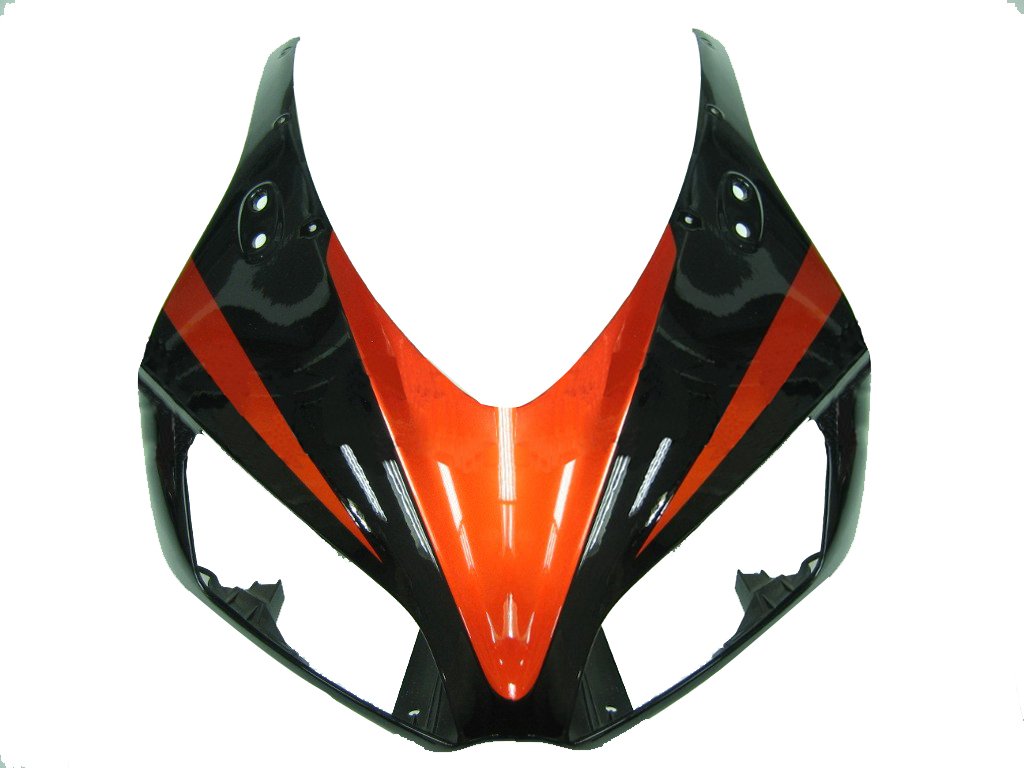 Amotopart Favoritings Honda 1000RR 2006-2007 Verkleidung Orange Metallic & Black CBR Racing Kiting Kit