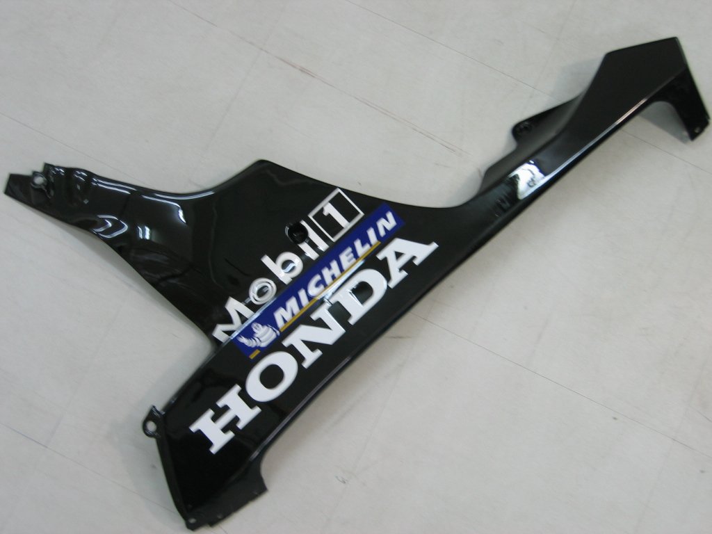 Amotopart-Verkleidungen Honda CBR1000RR 2006-2007 Verziehung West Racing Black Verkleidungskit