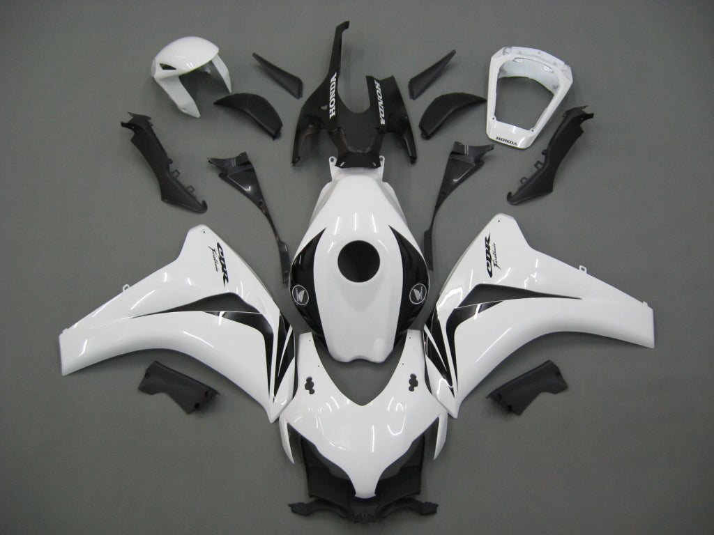 AMOTOPART 2008-2011 CBR1000 Honda Carénage Blanc Kit