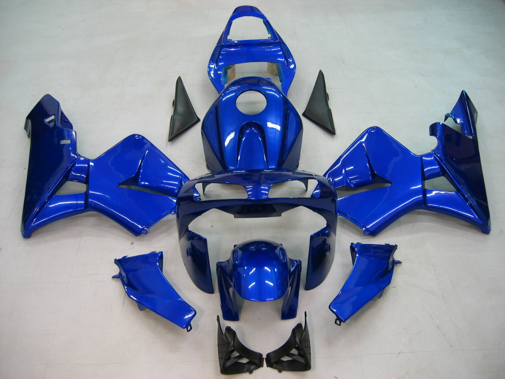 Amotopart 2003-2004 Honda CBR600 Carénage Bleu Kit