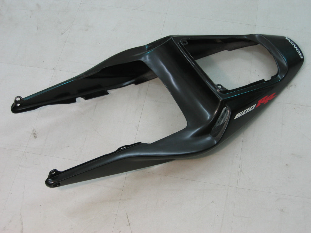 Amotopart 2003 2004 CBR600RR Honda Kit de carénage noir et rouge