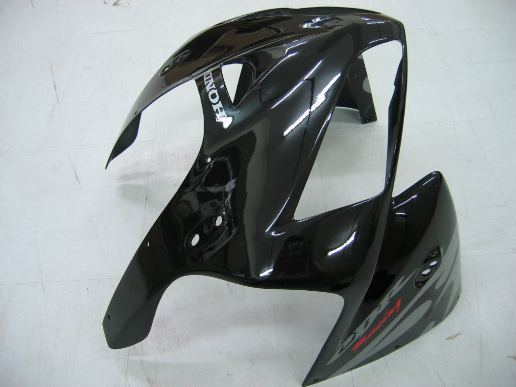 Amotopart Faillings 2005-2006 Honda CBR 600 RR Black & Silver Tribal Tatoo Racing Generika