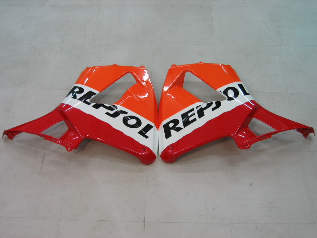 Amotopart 2005-2006 Honda CBR600 Orange & Black Kit