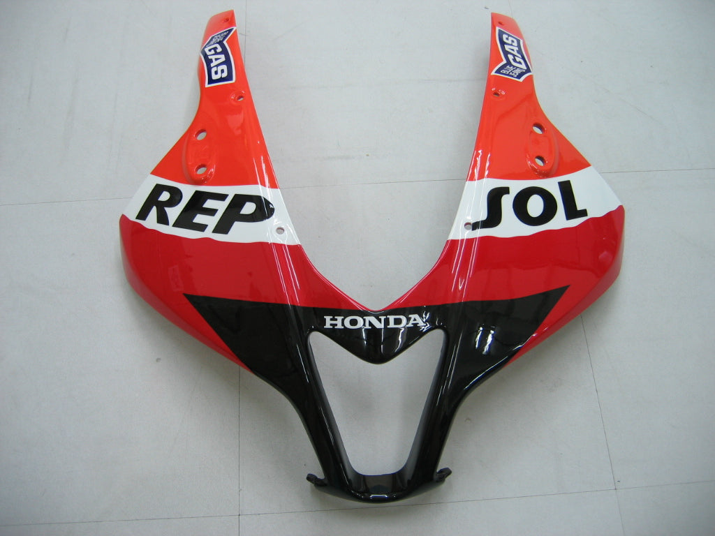 AMOTOPART FAKINGS 2007-2008 Honda CBR 600 RR Black & Orange Repsol Racing Generic Racing