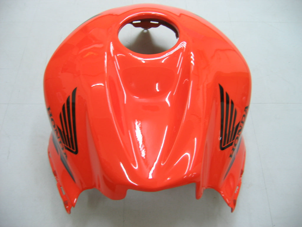 Amotopart 2007-2008 CBR600 Honda Kit de carénage orange et noir