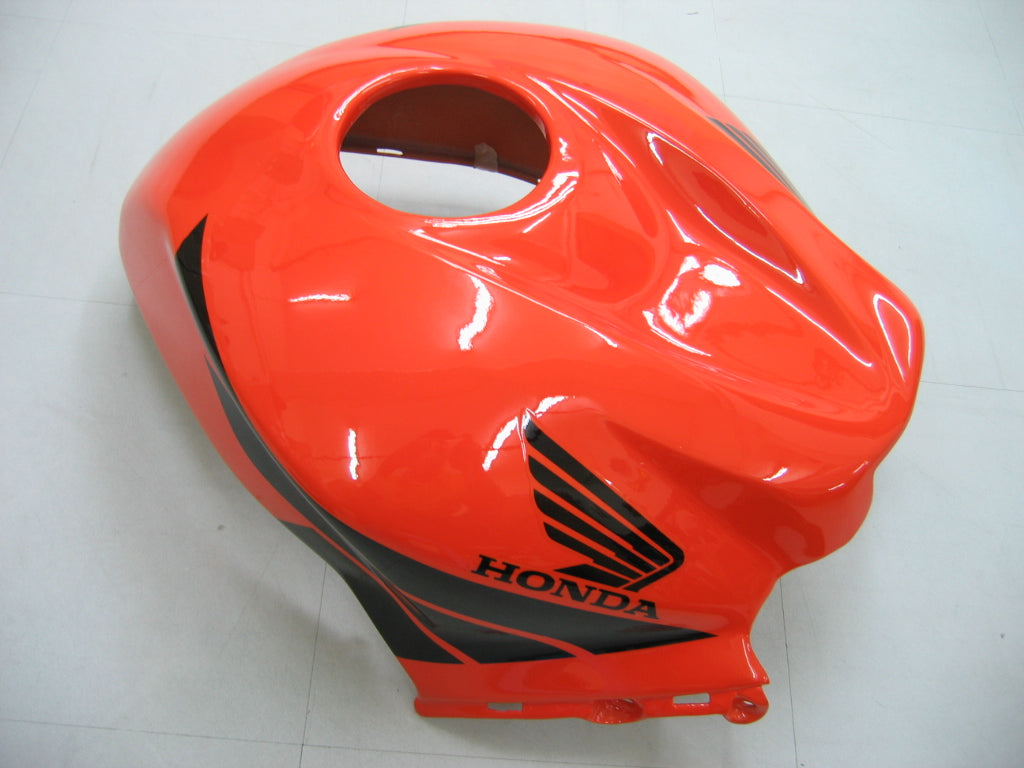 Amotopart 2007-2008 CBR600 Honda Kit de carénage orange et noir