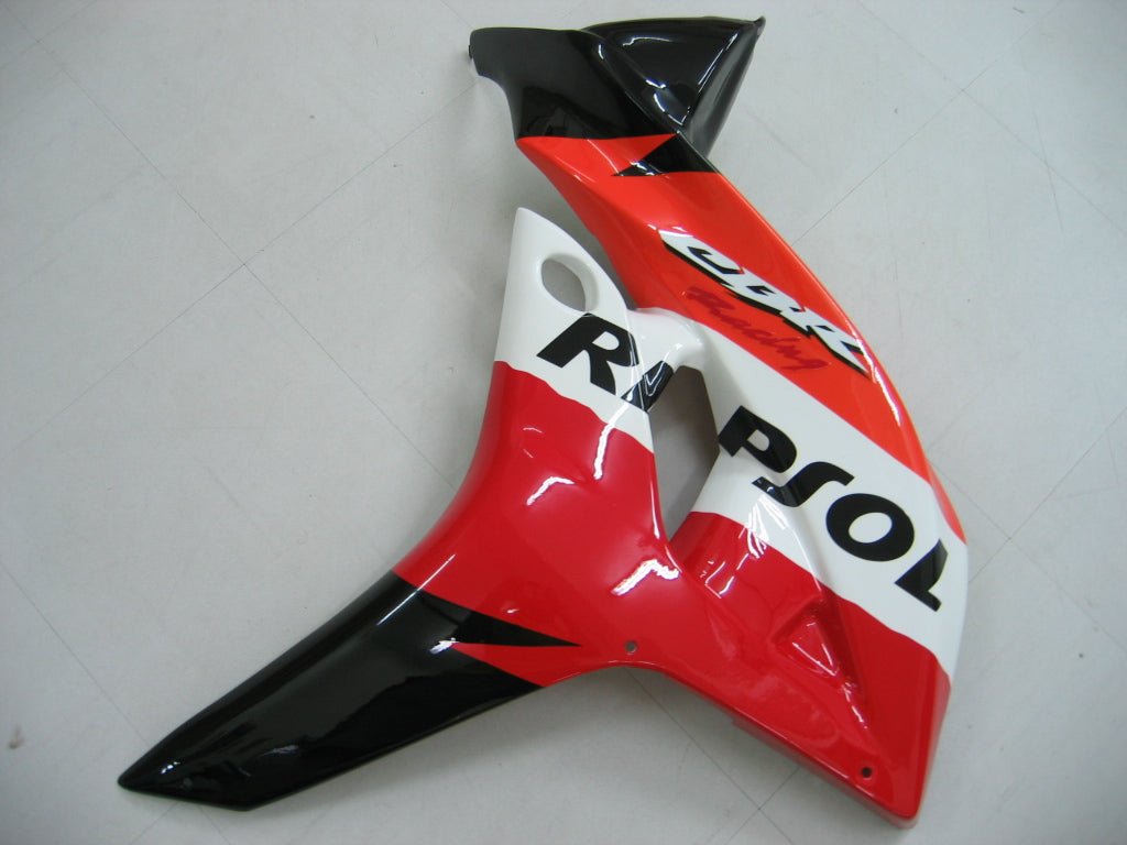 Amotopart 2007-2008 CBR600 Honda Kit de carénage orange et noir