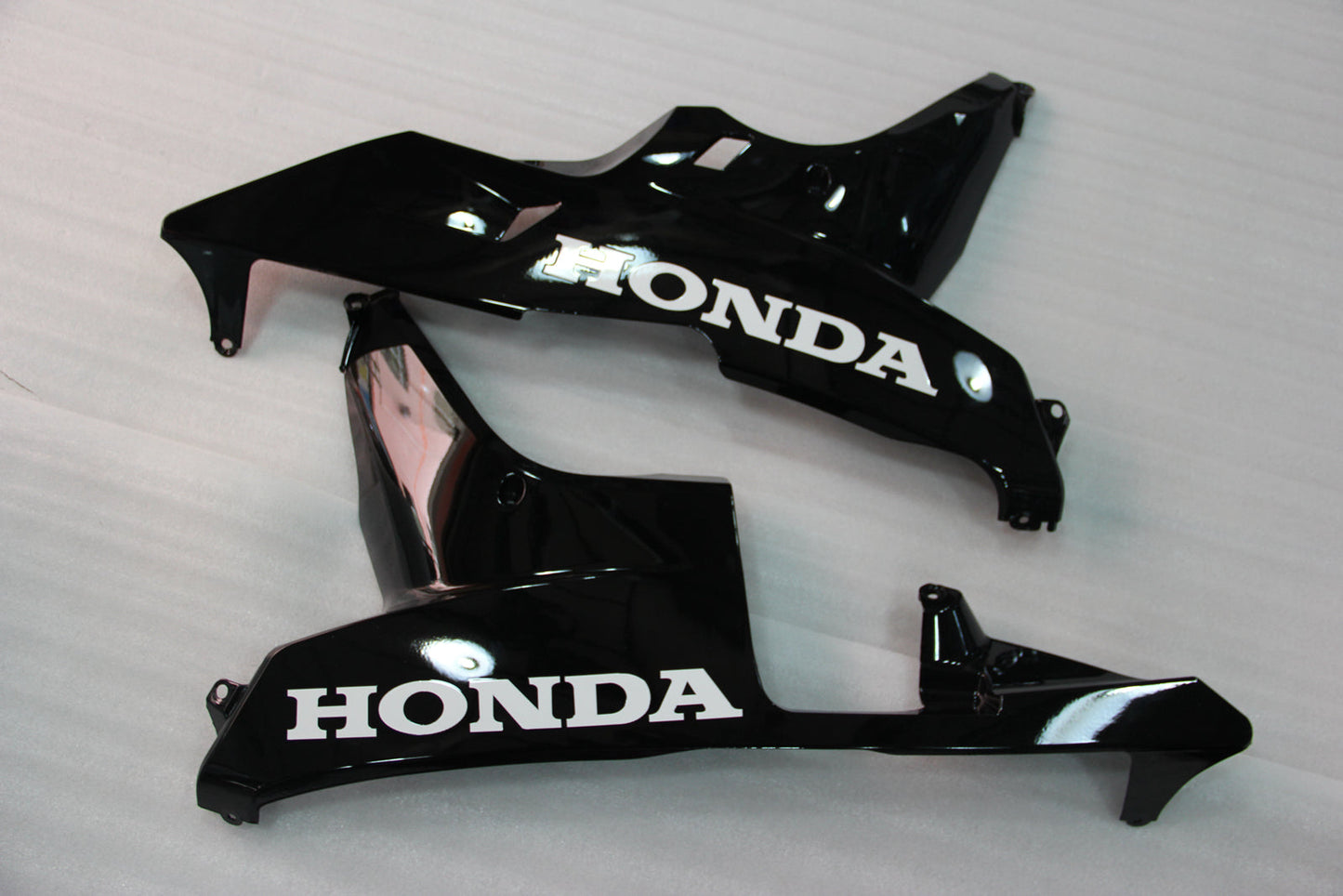 Amotopart 2007-2008 Honda CBR600 Kit de carénage violet et noir