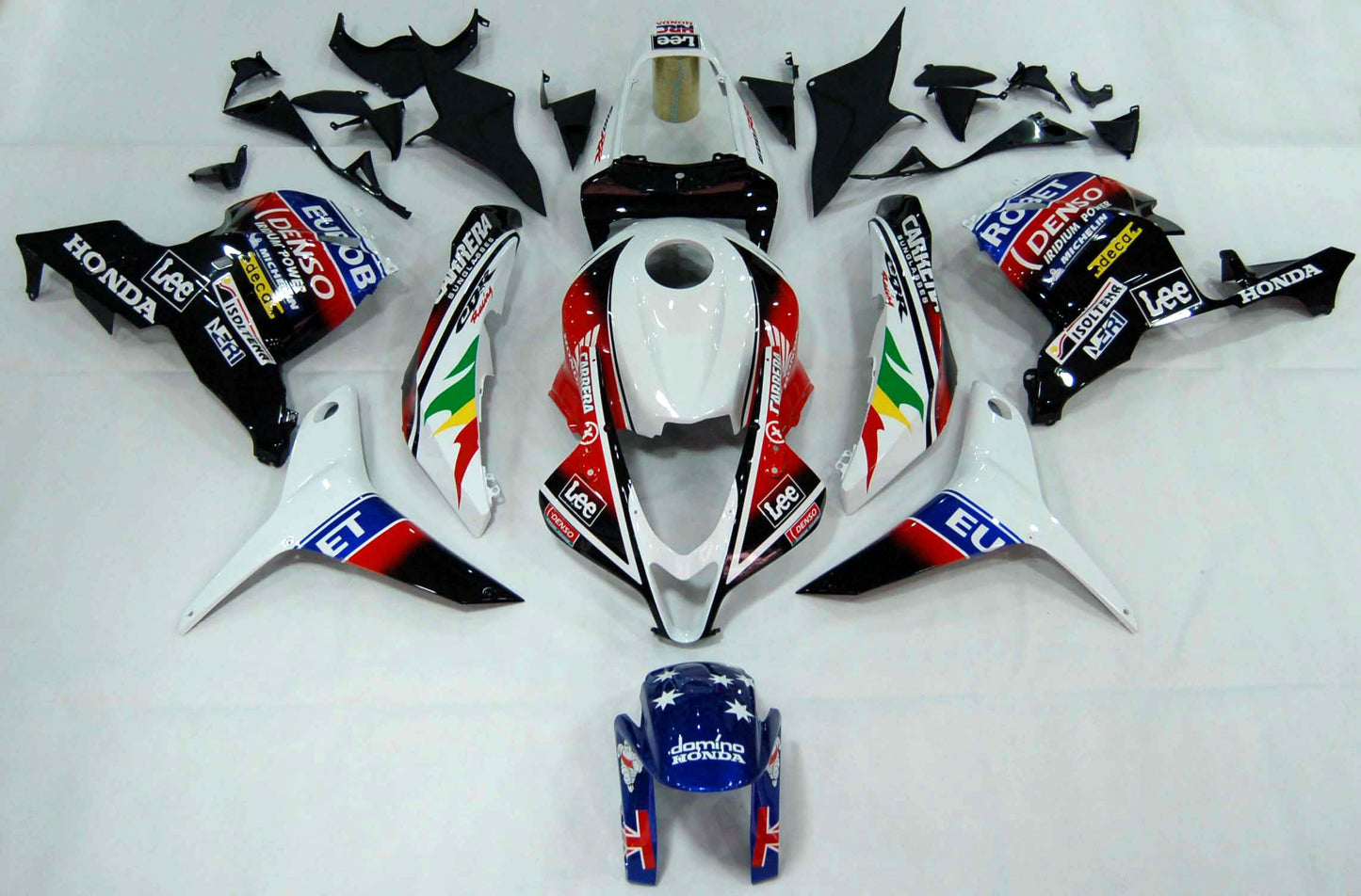 Amotopart-Verkleidungen 2009-2012 Honda CBR 600 RR Multi-Color Eurobet Racing Generika