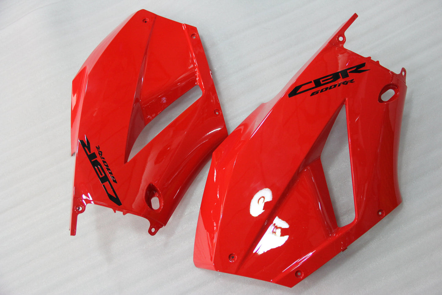 Amotopart 2013-2014 CBR600 Honda Carénage Rouge Kit