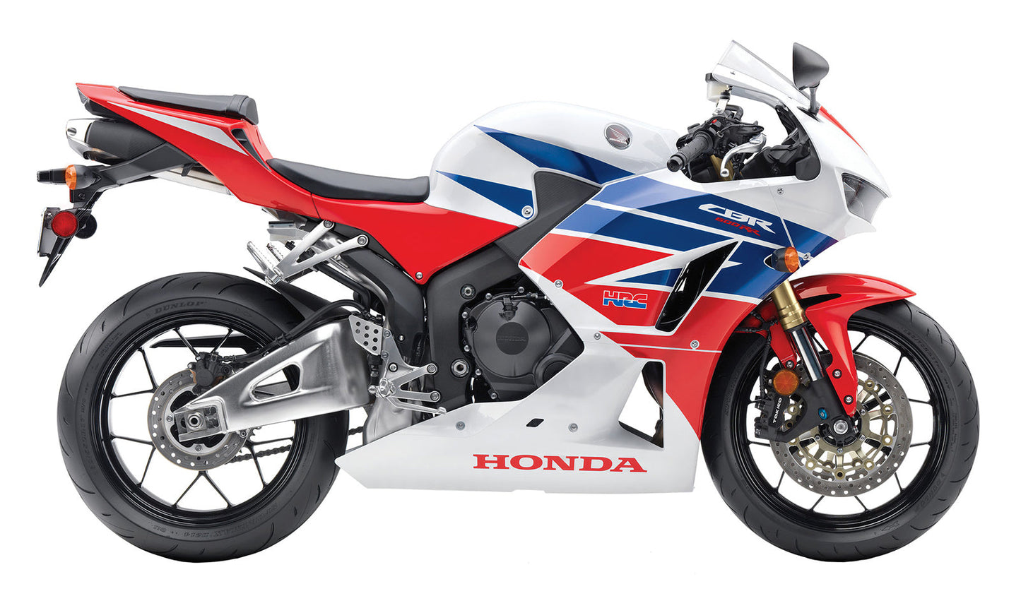 AMOTOPART 2013-2014 CBR600 Honda Kit de carénage rouge et blanc