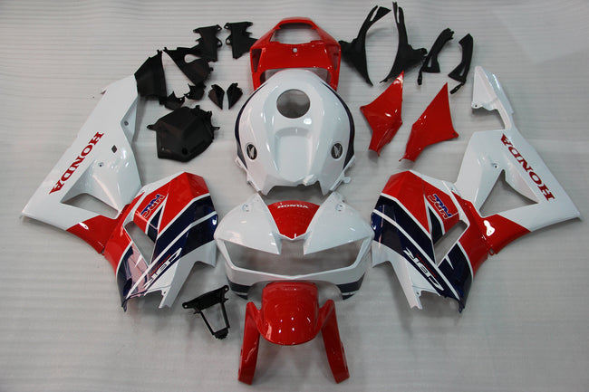 Amotopart 2013-2023 Honda CBR600 Verkleidung wei? und rote Kit