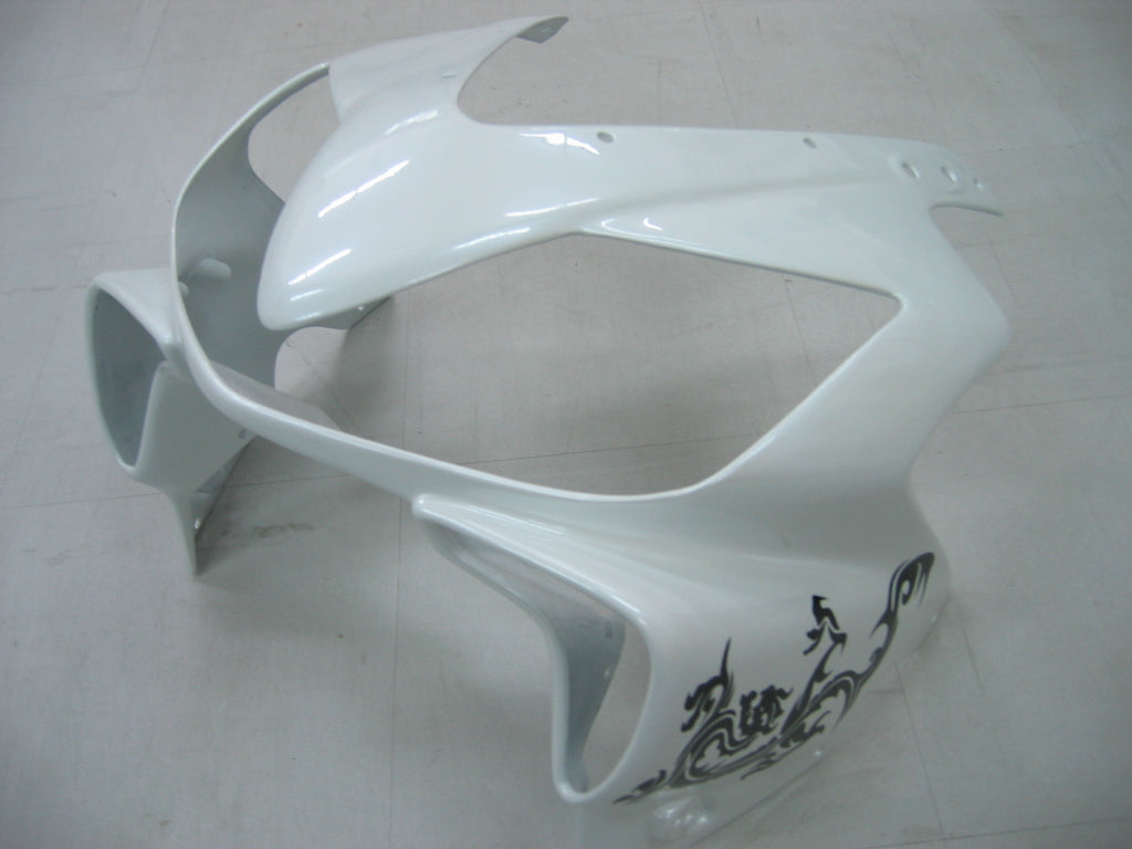 Amotopart Honda 2003-2010 CBR600F4I Kit de carénage blanc et noir