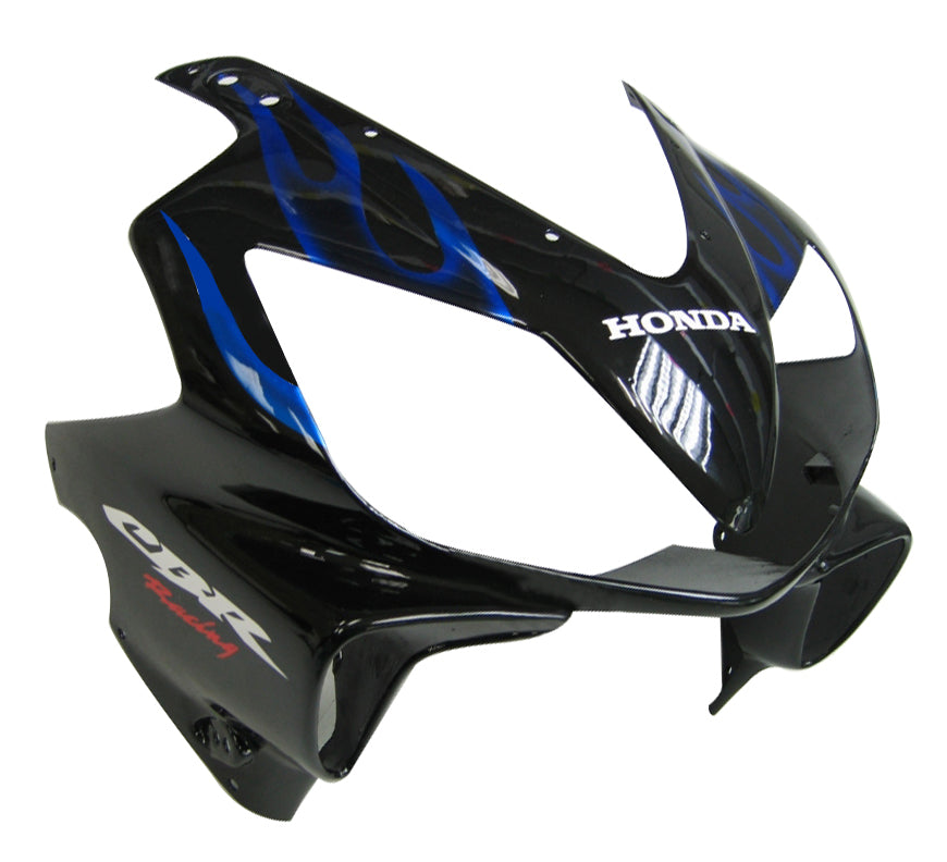 AMOTOPART FAKINGS 2004-2007 Honda CBR 600 F4I Black &amp; Blue Flame Racing Générique