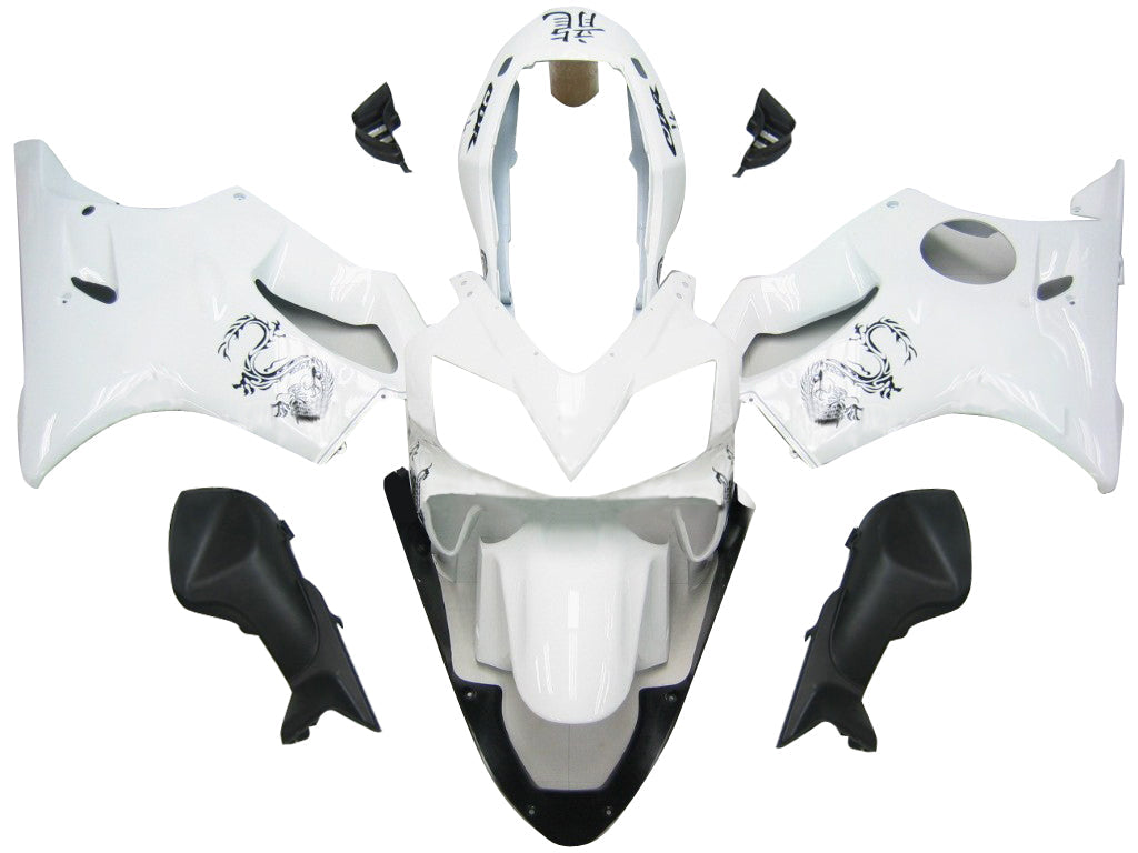 Amotopart 2004-2007 Honda CBR 600 F4I Verkleidungen White Kit