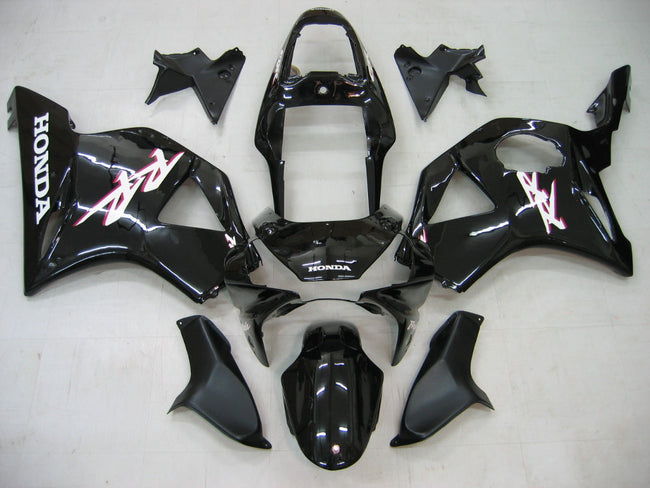 Amotopart 2002-2003 CBR954RR Honda Verkleidung Black Kit