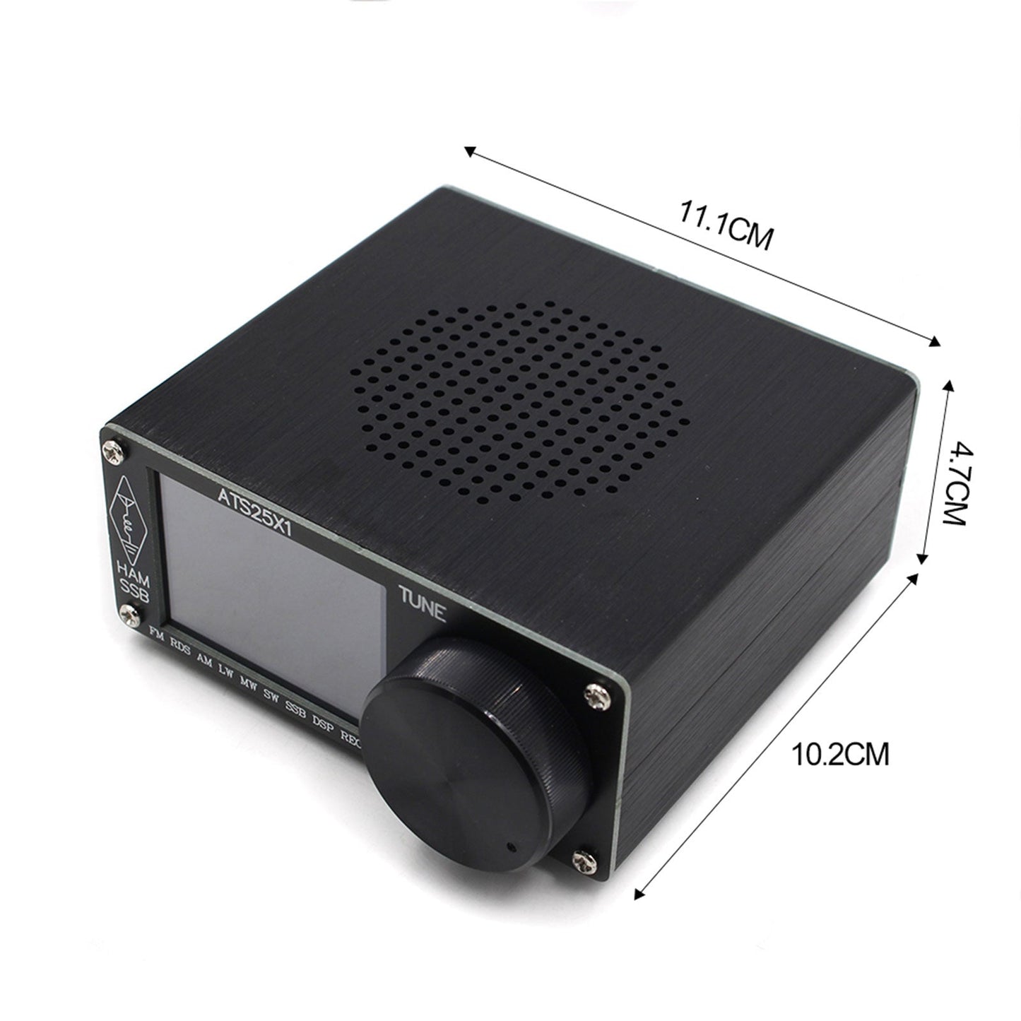 Original ATS-25X1 Allband-DSP-Funkempfänger FM LW MW SW mit 2,4-Zoll-Touchscreen